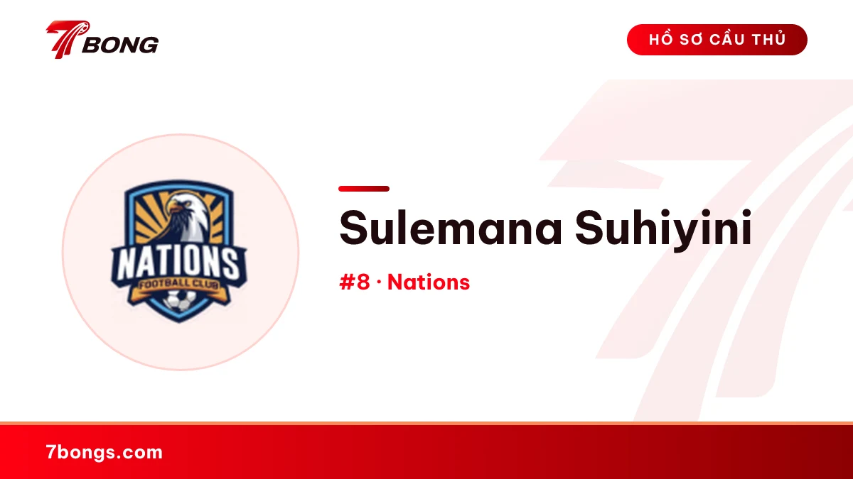 Sulemana Suhiyini — Nations