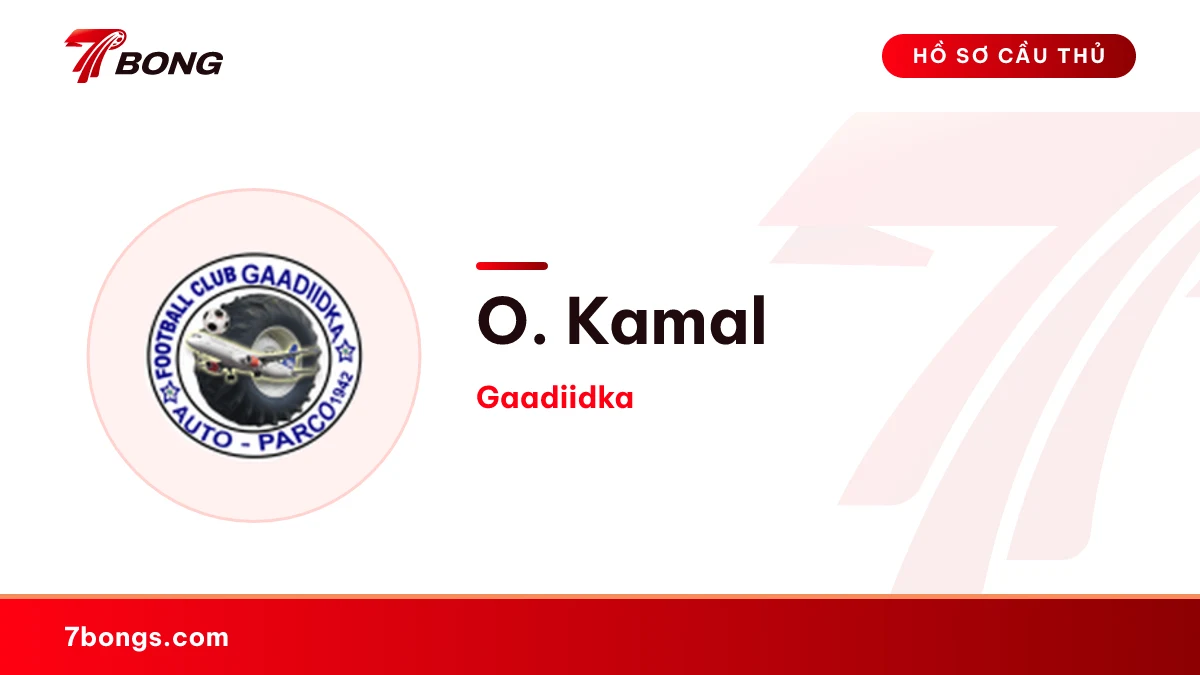 O. Kamal — Gaadiidka