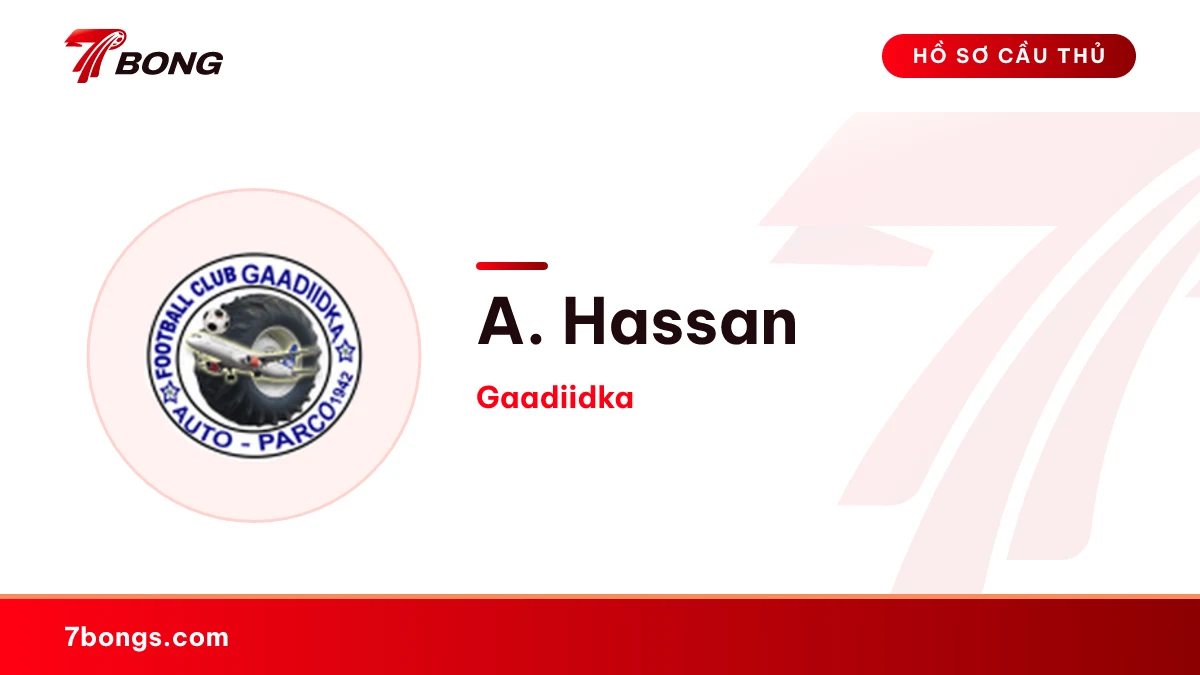 A. Hassan — Gaadiidka
