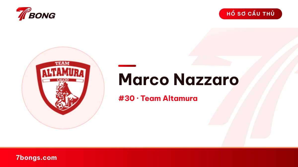 Marco Nazzaro — Team Altamura