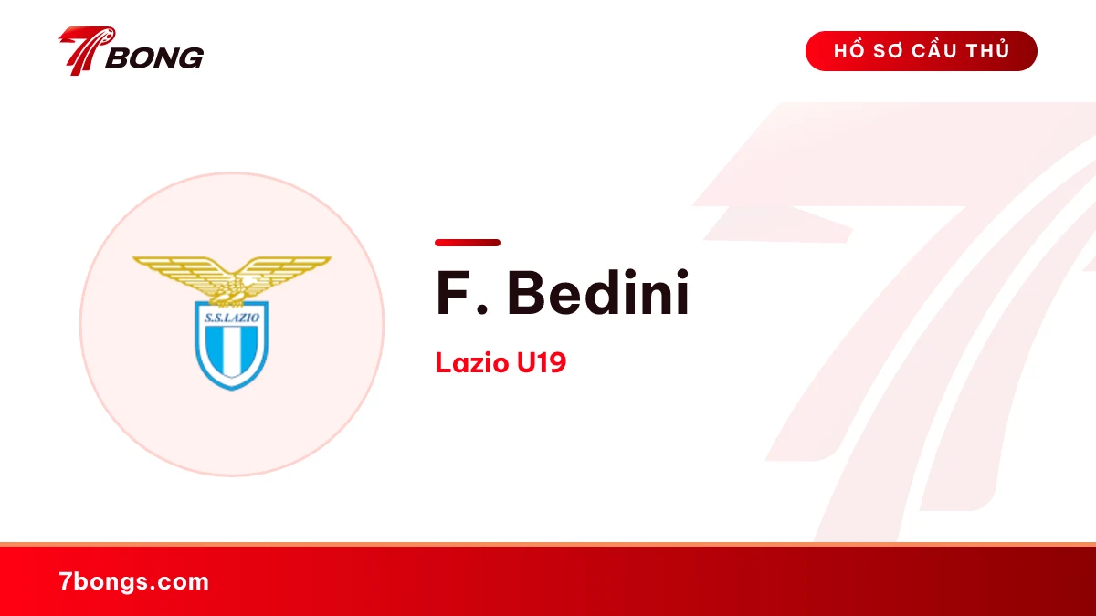 F. Bedini — Lazio U19