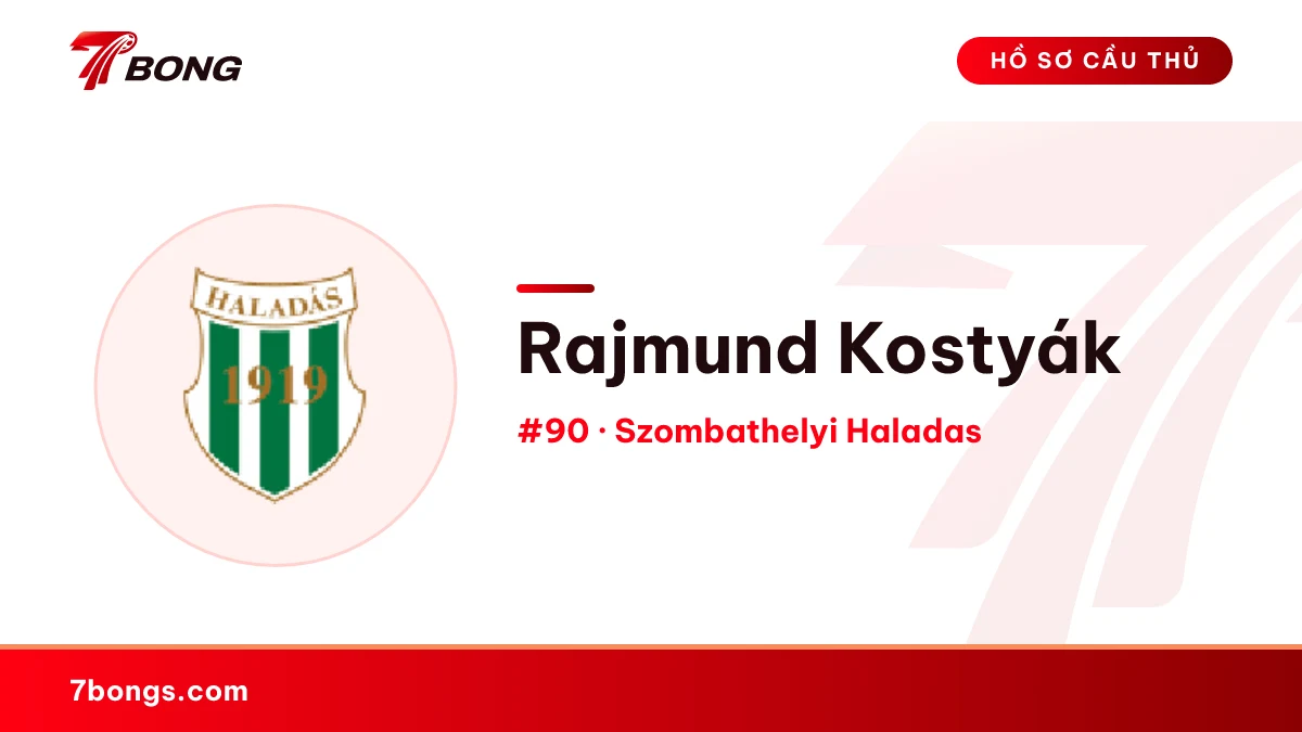 Rajmund Kostyák — Szombathelyi Haladas