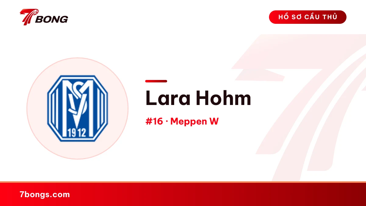 Lara Hohm — Meppen W