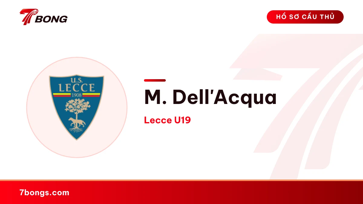 M. Dell'Acqua — Lecce U19