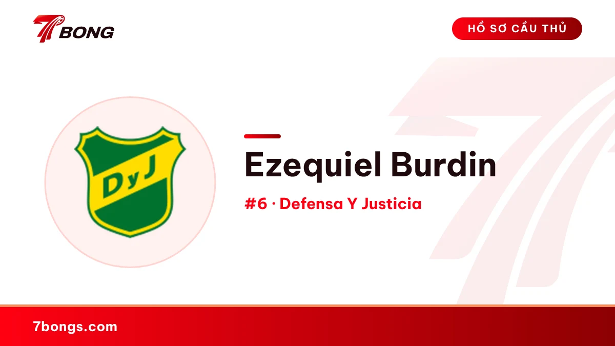 Ezequiel Burdin — Defensa Y Justicia
