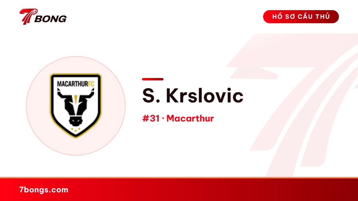 S. Krslovic — Macarthur
