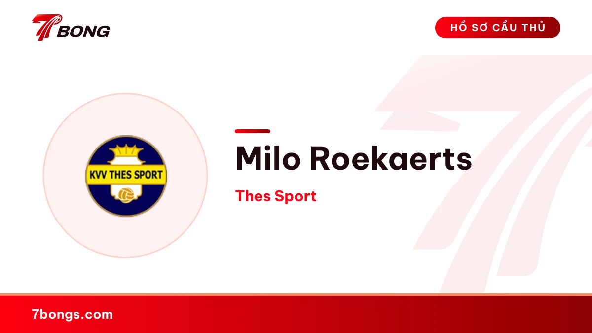 Milo Roekaerts — Thes Sport