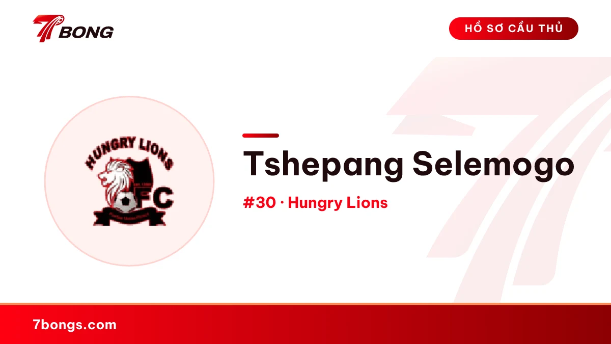 Tshepang Selemogo — Hungry Lions