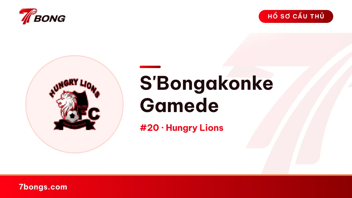 S'Bongakonke Gamede — Hungry Lions