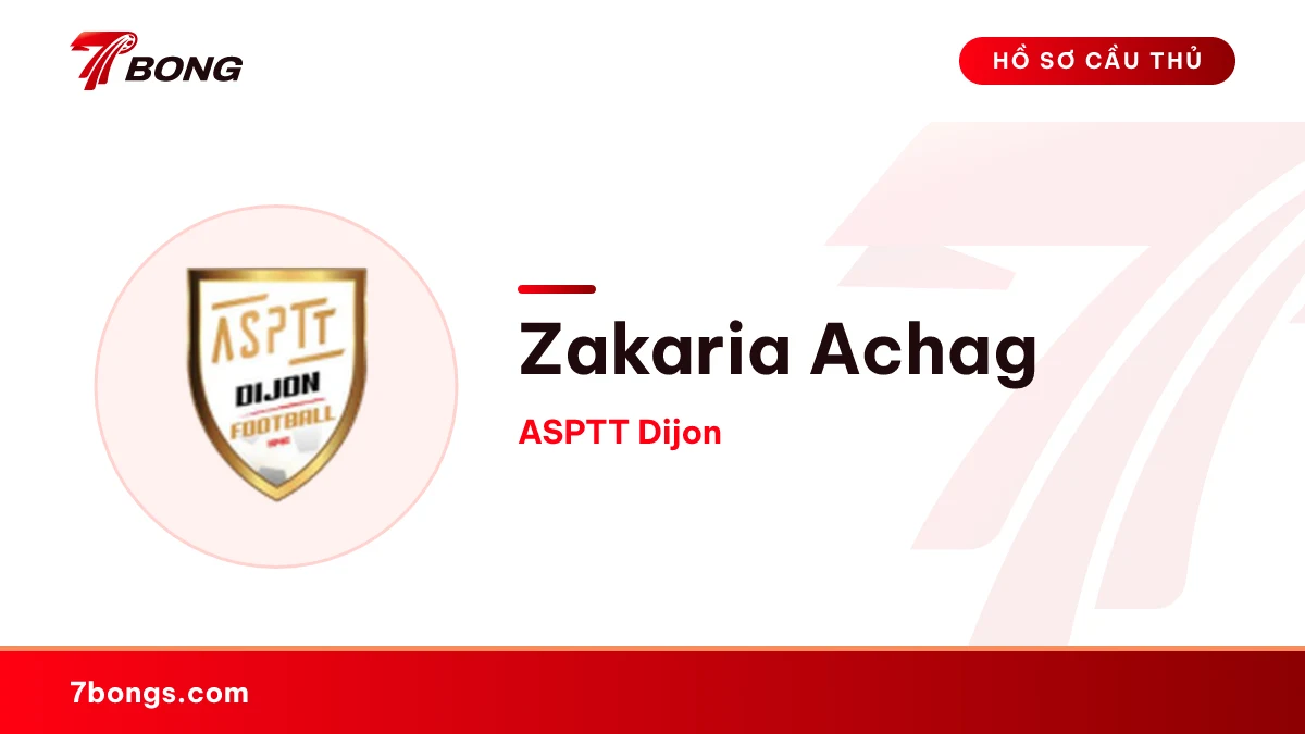 Zakaria Achag — ASPTT Dijon