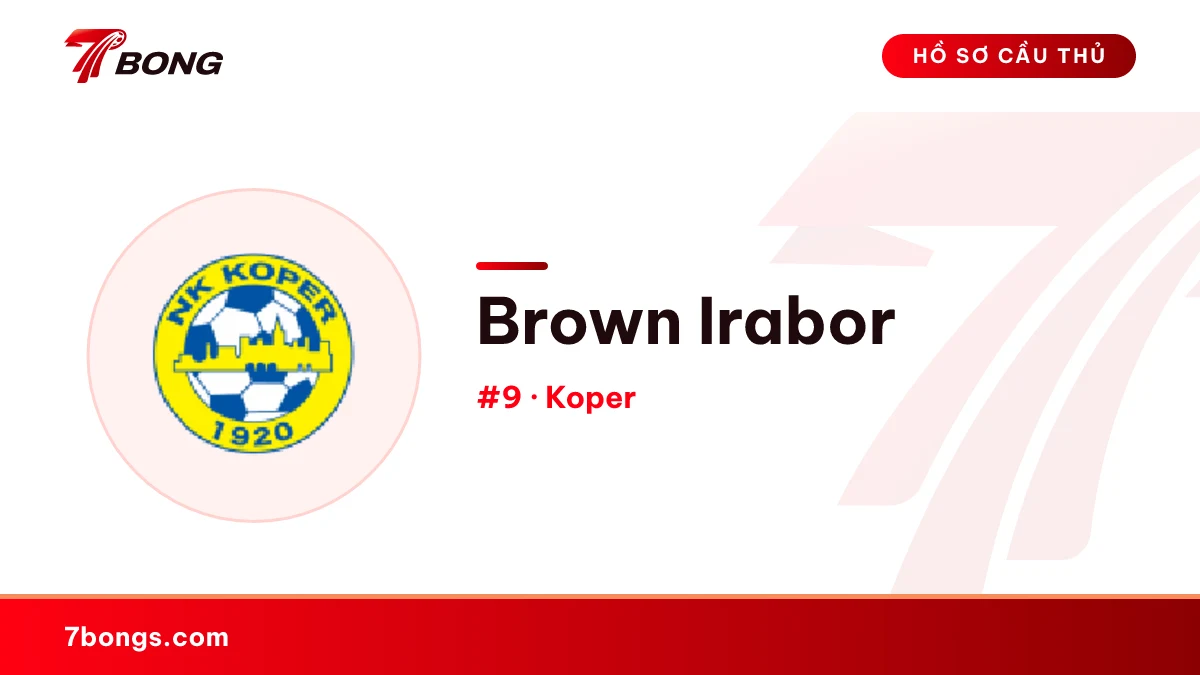 Brown Irabor — Koper