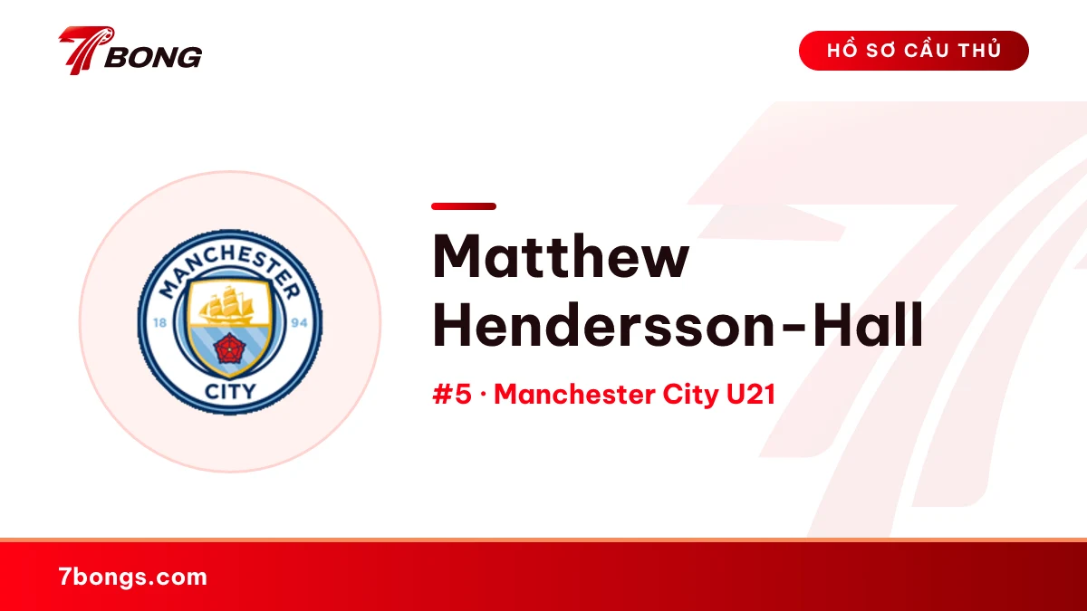 Matthew Hendersson-Hall — Manchester City U21