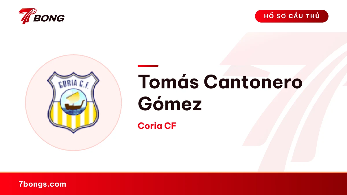 Tomás Cantonero Gómez — Coria CF