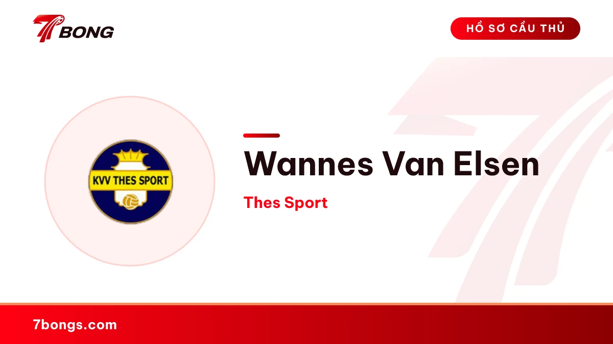 Wannes Van Elsen — Thes Sport