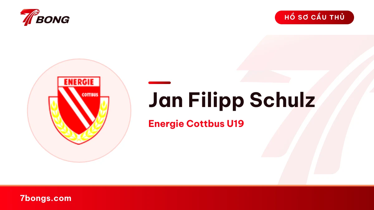 Jan Filipp Schulz — Energie Cottbus U19