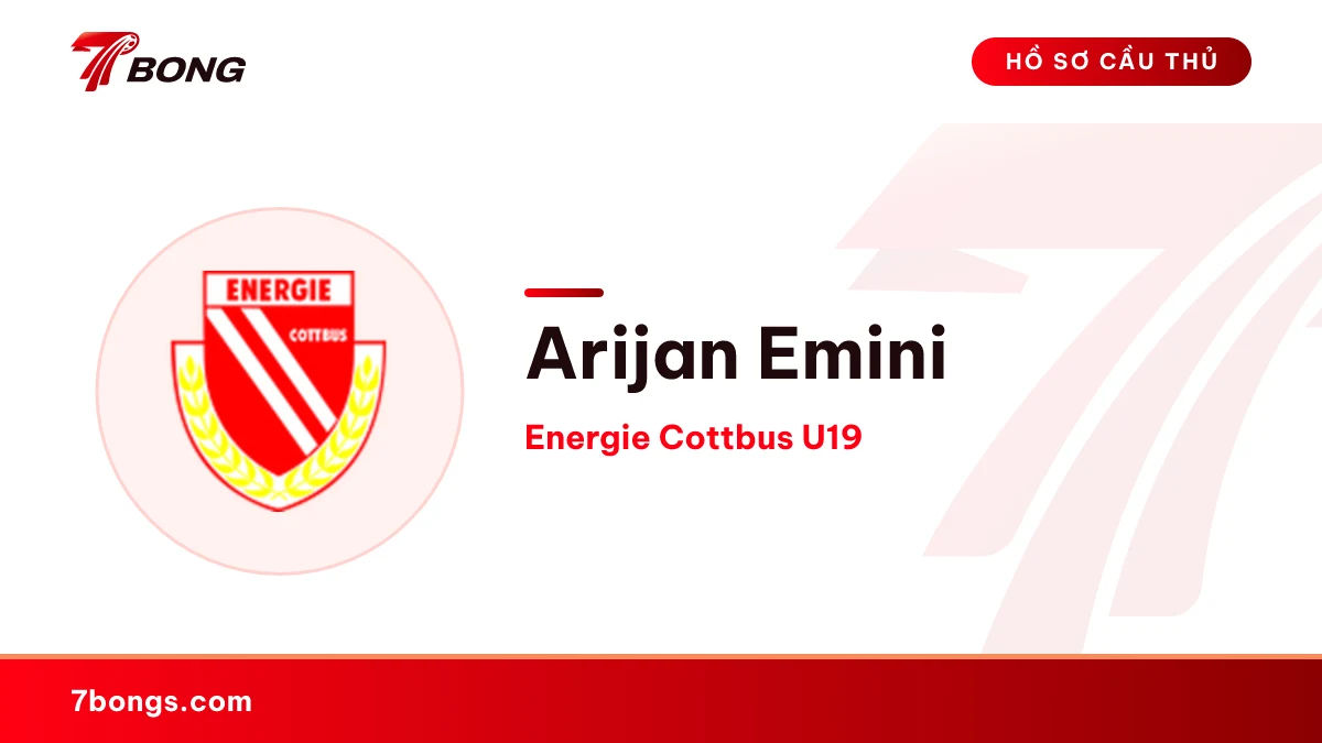 Arijan Emini — Energie Cottbus U19