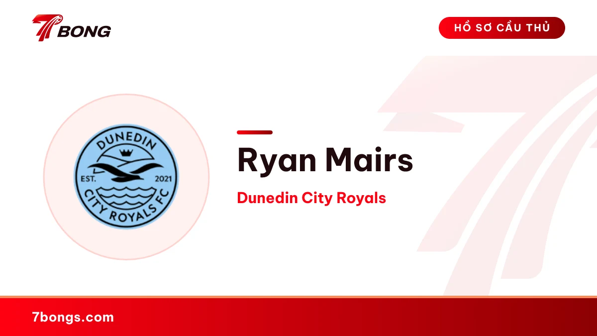 Ryan Mairs — Dunedin City Royals