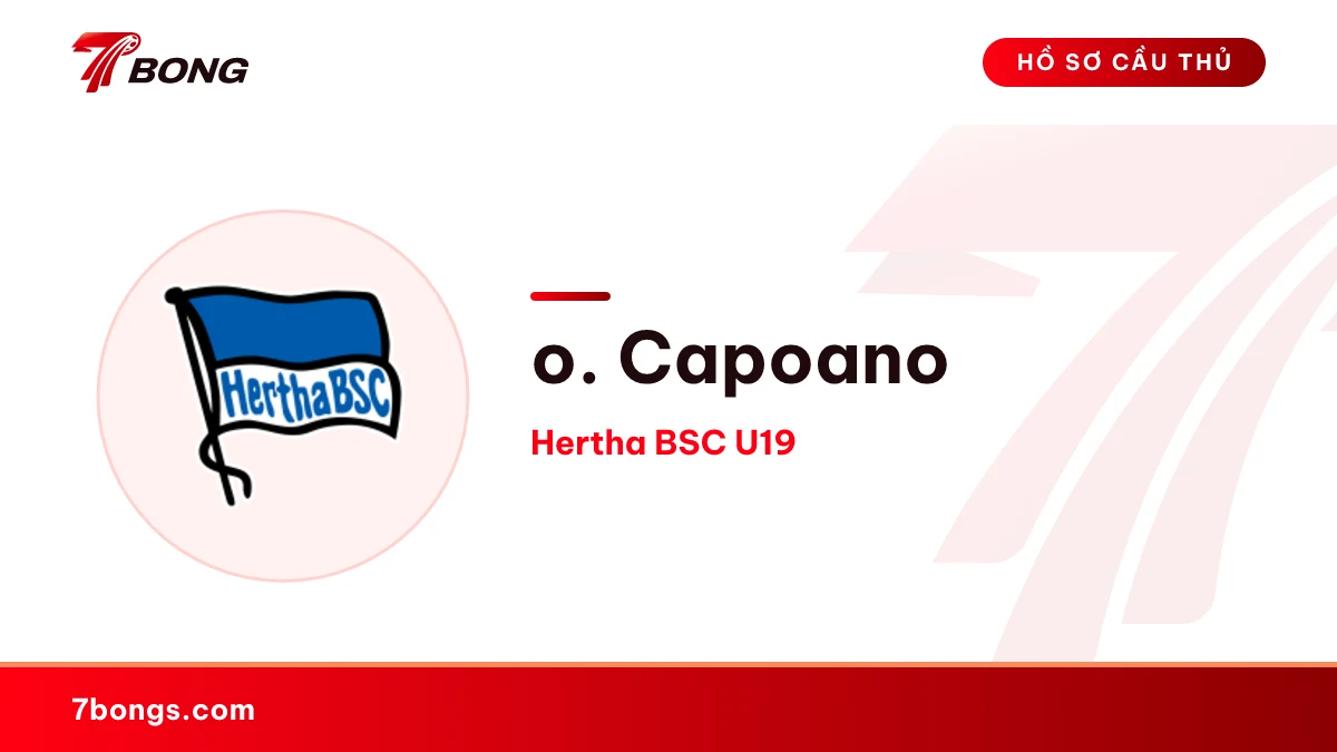o. Capoano — Hertha BSC U19
