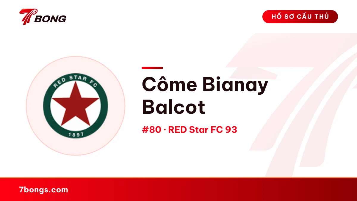 Côme Bianay Balcot — RED Star FC 93