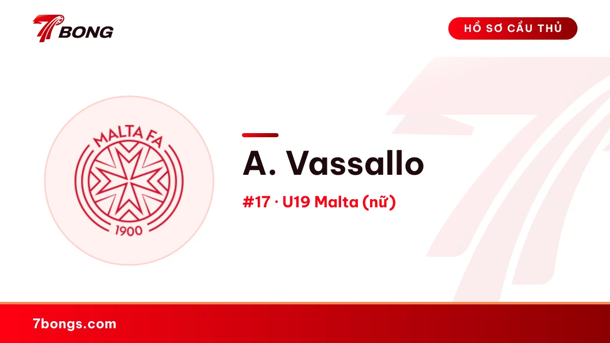 A. Vassallo — U19 Malta (nữ)