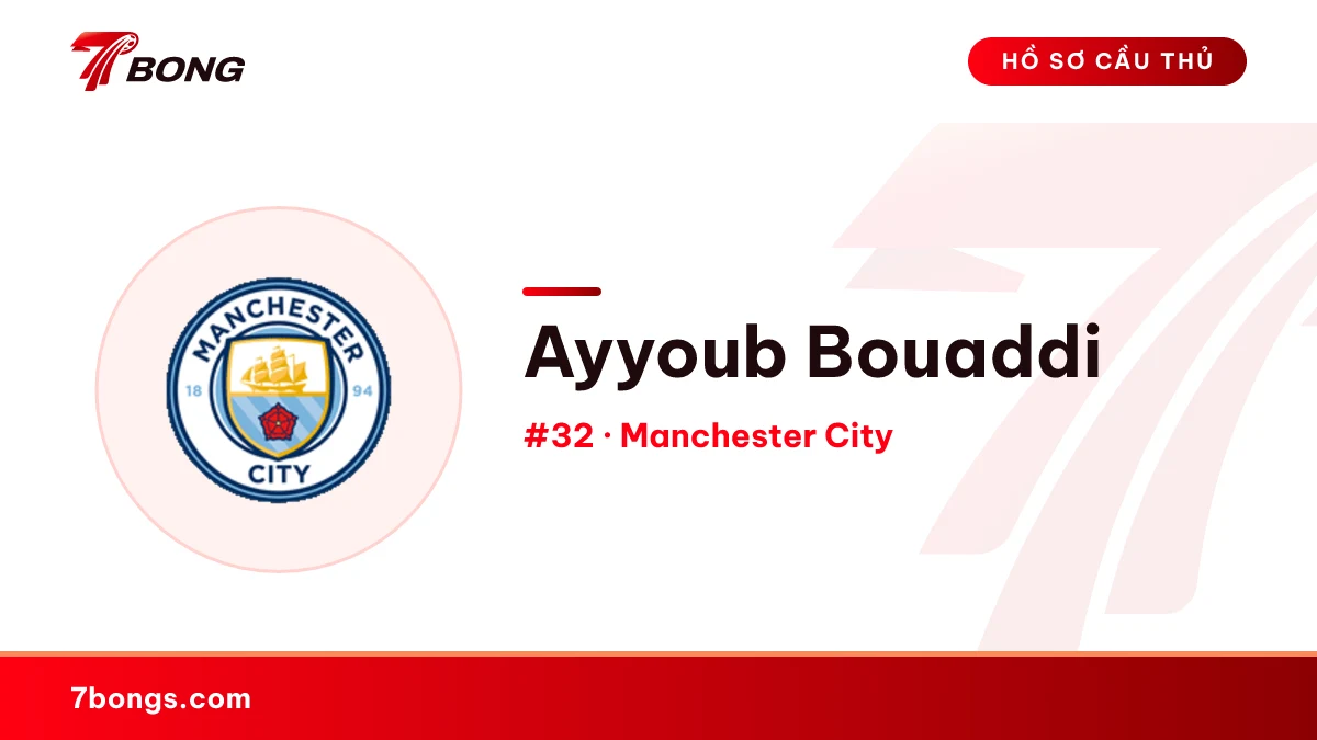 Ayyoub Bouaddi — Manchester City