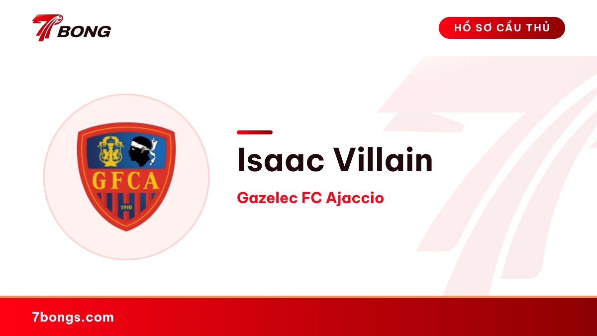 Isaac Villain — Gazelec FC Ajaccio