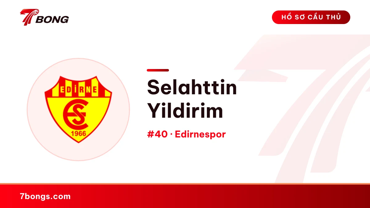 Selahttin Yildirim — Edirnespor