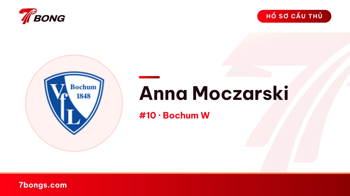 Anna Moczarski — Bochum W