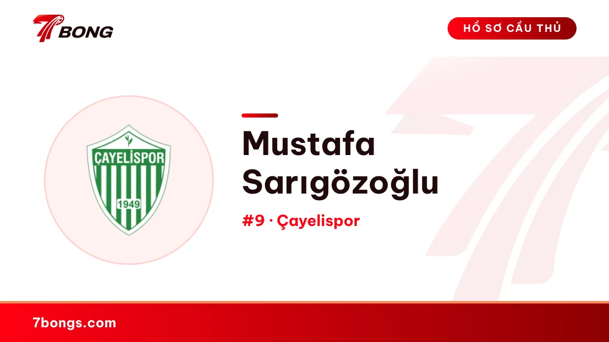 Mustafa Sarıgözoğlu — Çayelispor