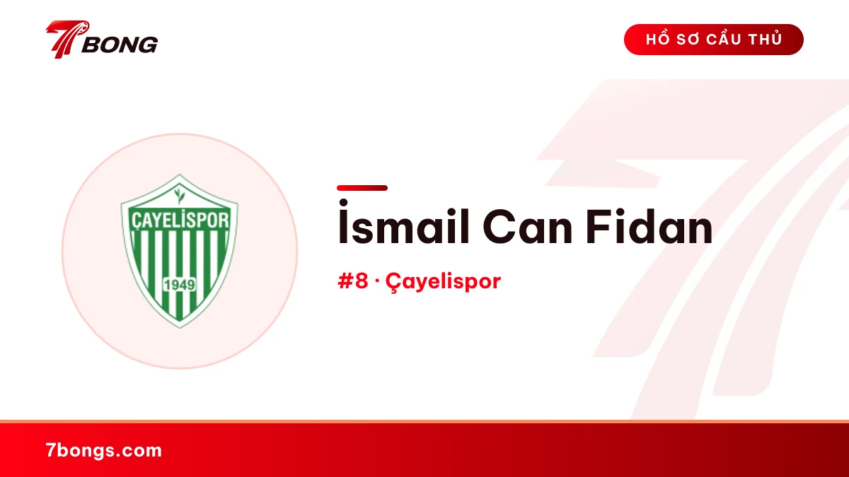 İsmail Can Fidan — Çayelispor