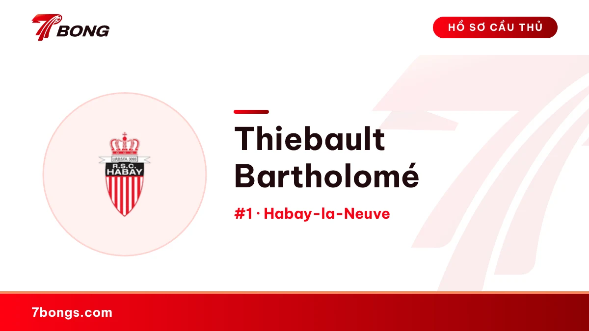 Thiebault Bartholomé — Habay-la-Neuve