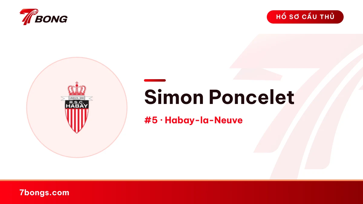 Simon Poncelet — Habay-la-Neuve