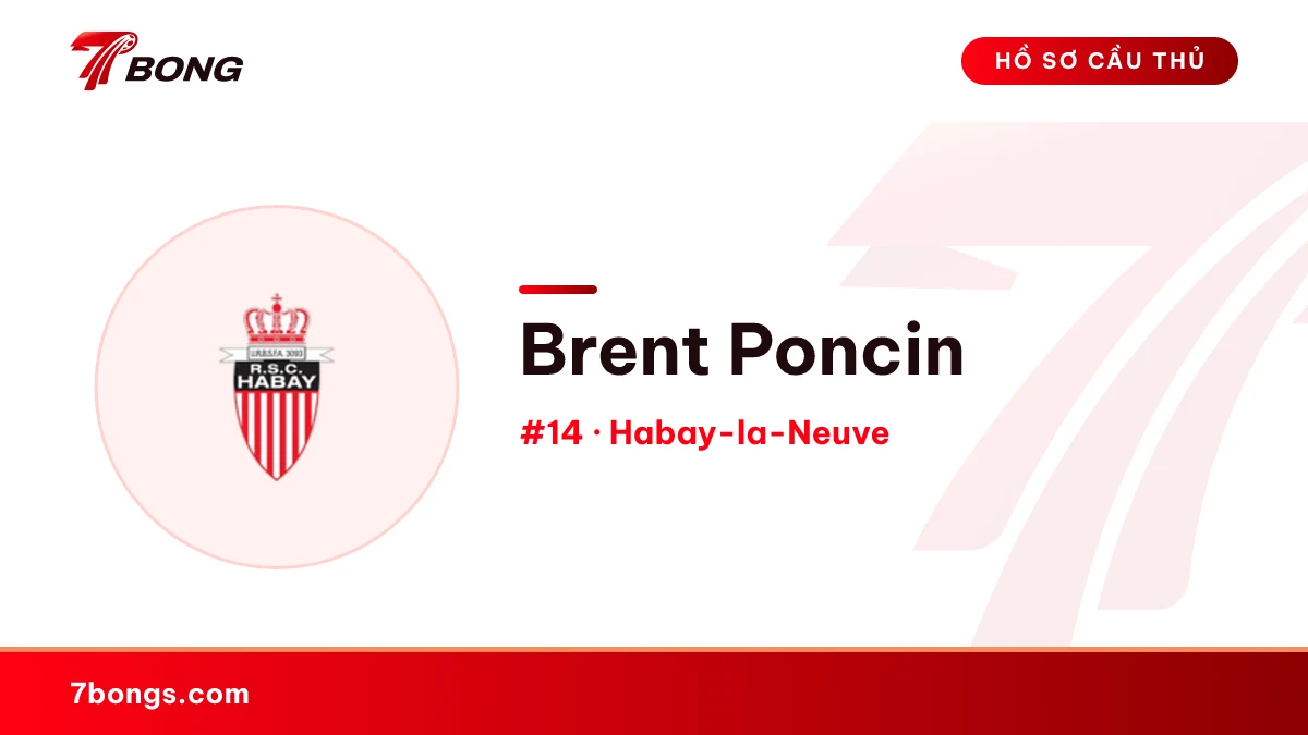 Brent Poncin — Habay-la-Neuve