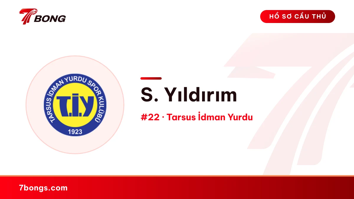 S. Yıldırım — Tarsus İdman Yurdu
