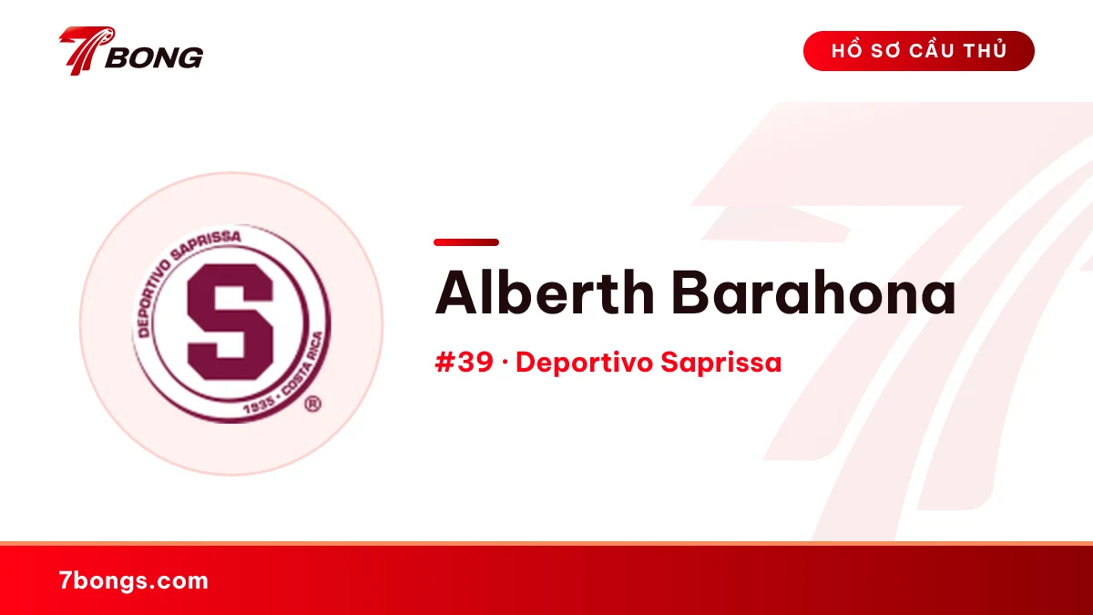 Alberth Barahona — Deportivo Saprissa