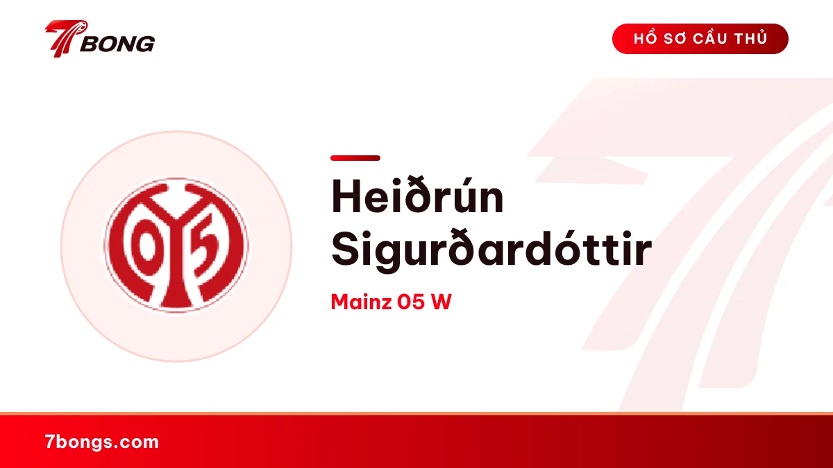 Heiðrún Sigurðardóttir — Mainz 05 W