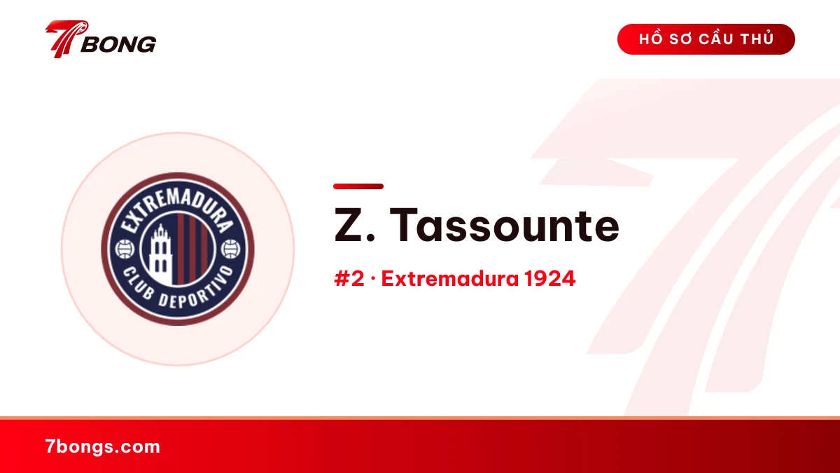 Z. Tassounte — Extremadura 1924