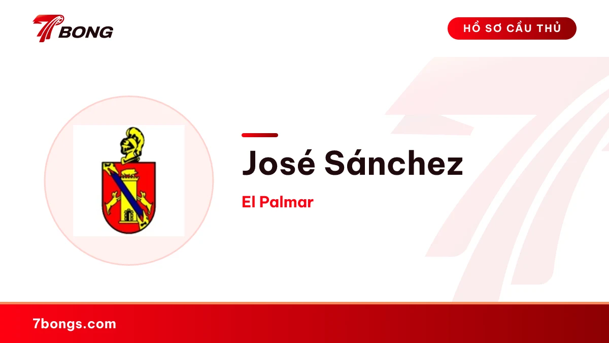 José Sánchez — El Palmar