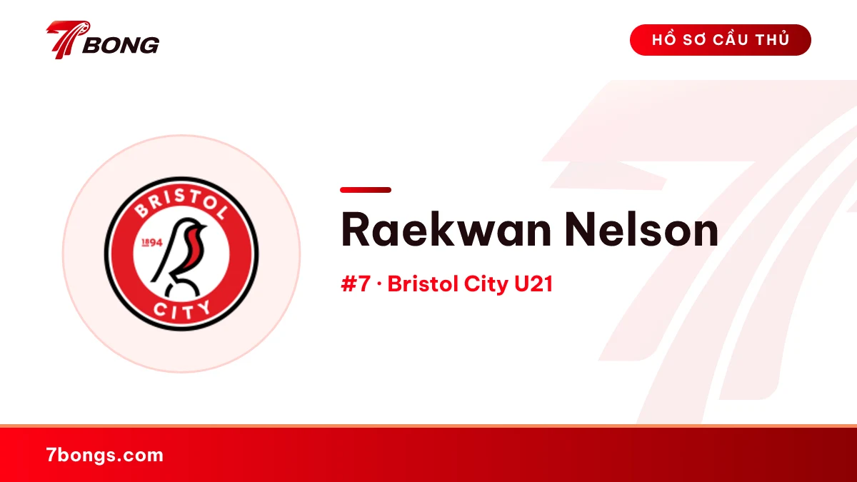 Raekwan Nelson — Bristol City U21