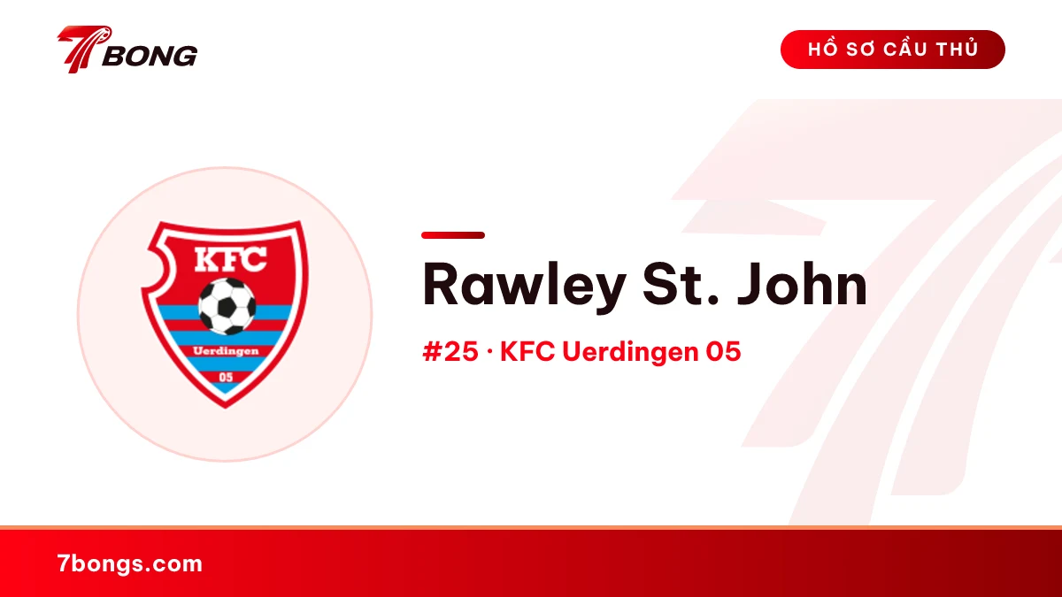 Rawley St. John — KFC Uerdingen 05