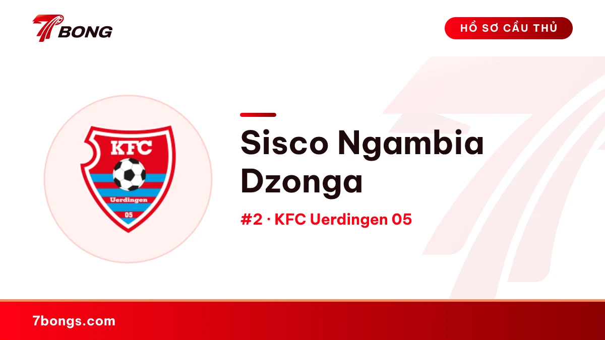 Sisco Ngambia Dzonga — KFC Uerdingen 05