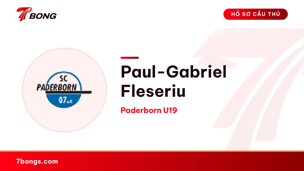 Paul-Gabriel Fleseriu — Paderborn U19