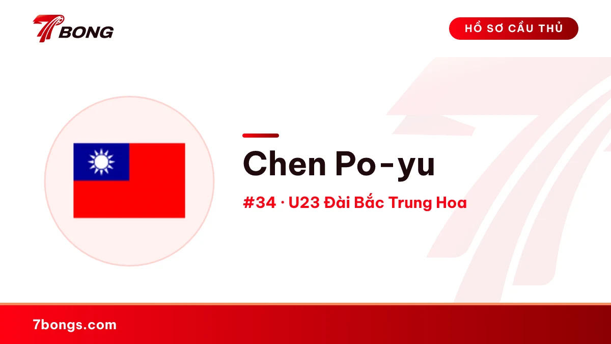 Chen Po-yu — U23 Đài Bắc Trung Hoa