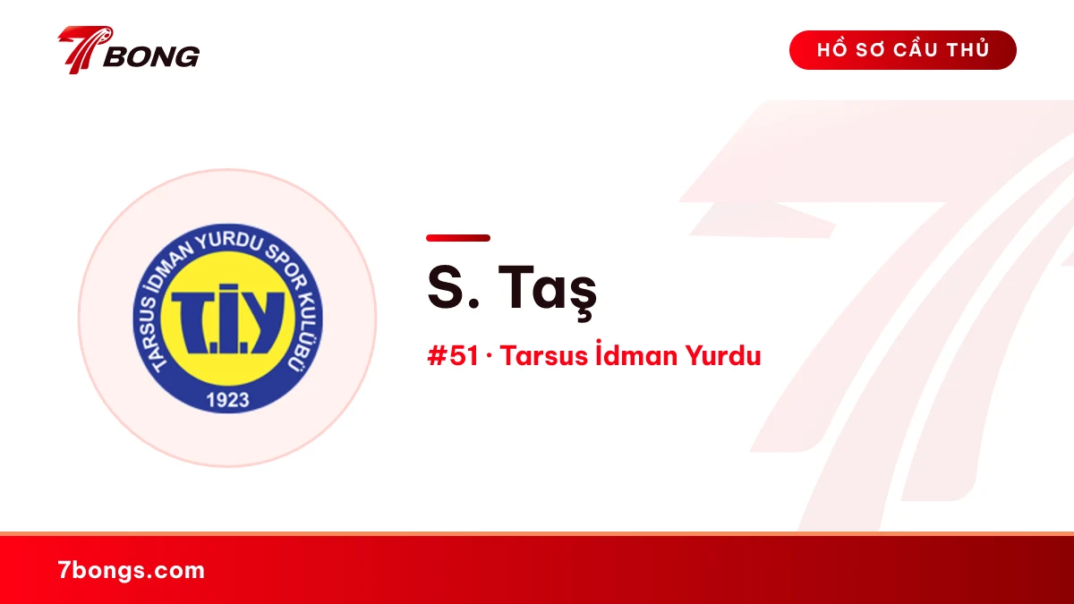 S. Taş — Tarsus İdman Yurdu