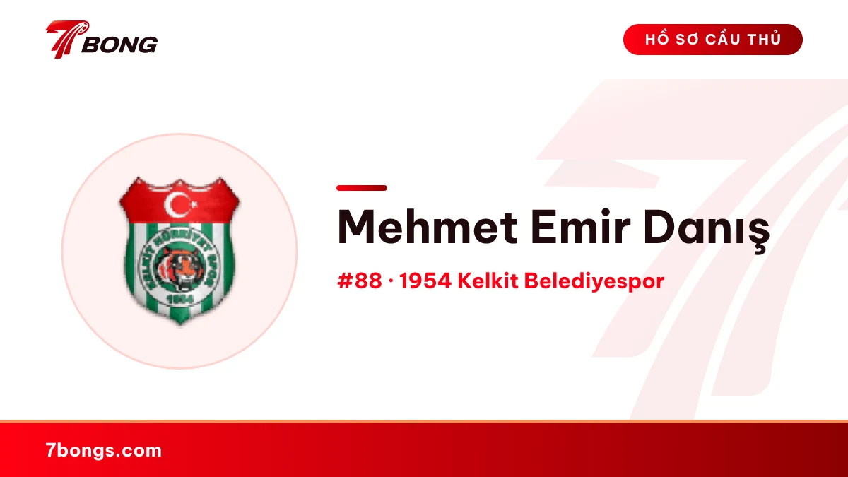 Mehmet Emir Danış — 1954 Kelkit Belediyespor