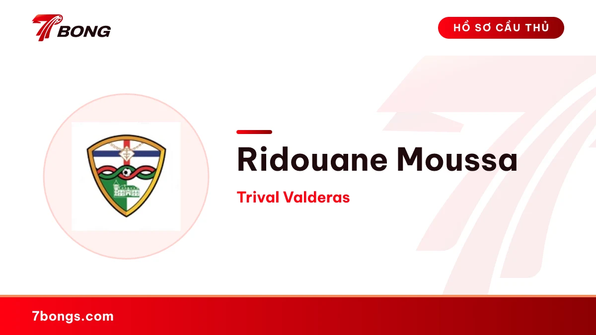 Ridouane Moussa — Trival Valderas