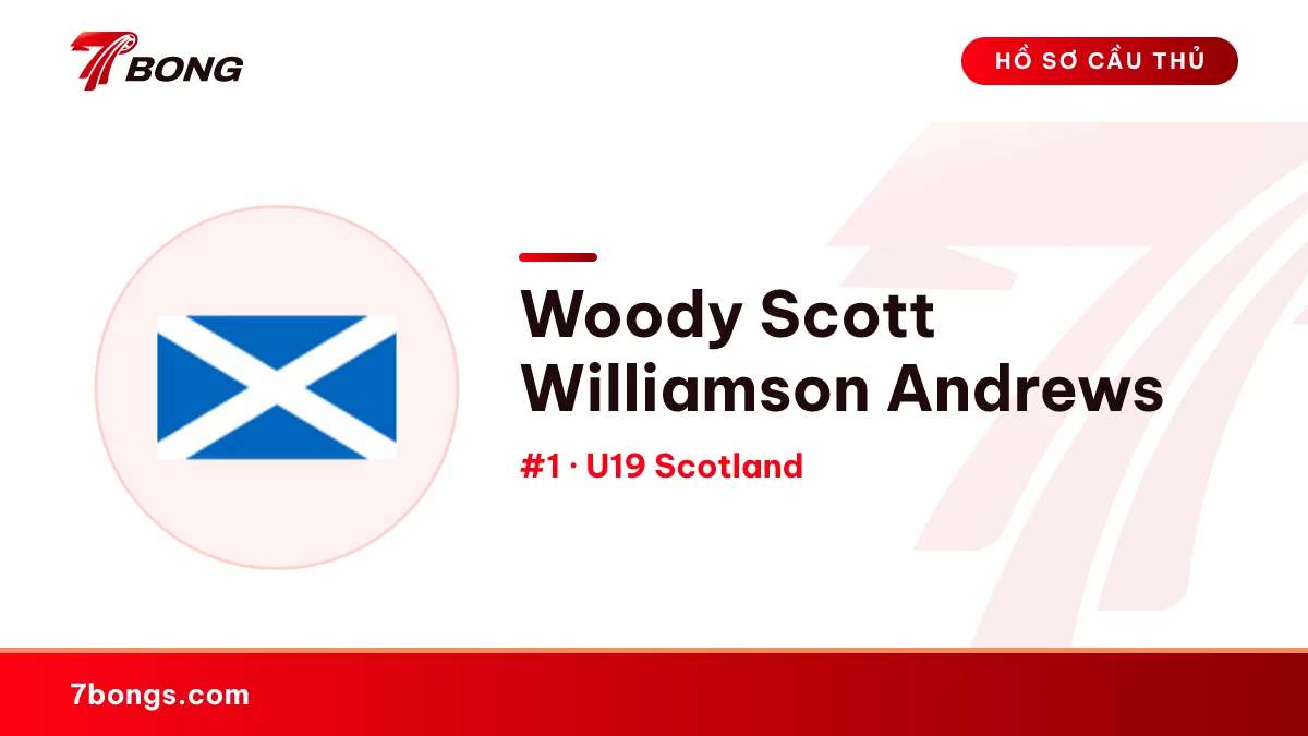 Woody Scott Williamson Andrews — U19 Scotland