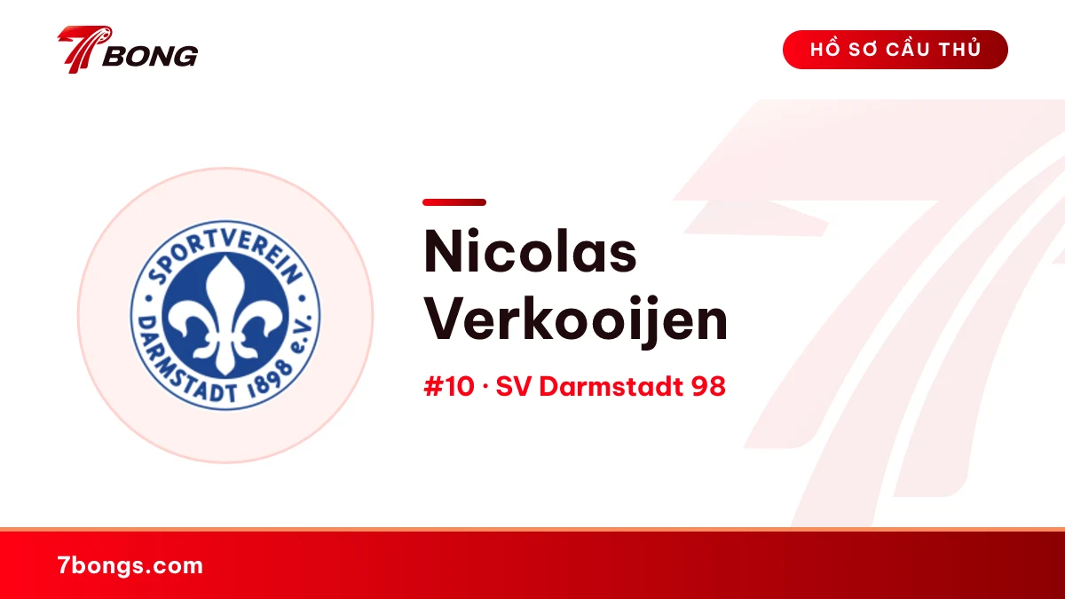 Nicolas Verkooijen — SV Darmstadt 98