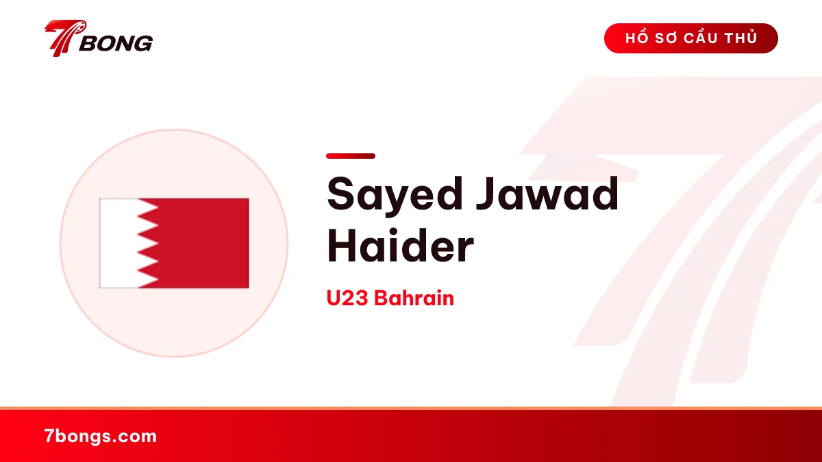 Sayed Jawad Haider — U23 Bahrain