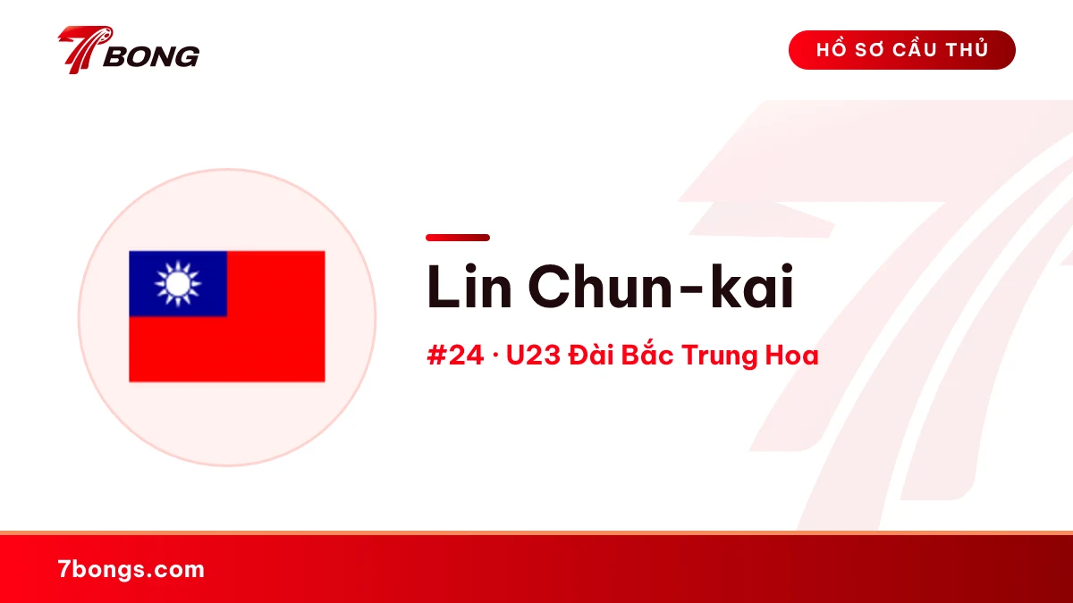 Lin Chun-kai — U23 Đài Bắc Trung Hoa